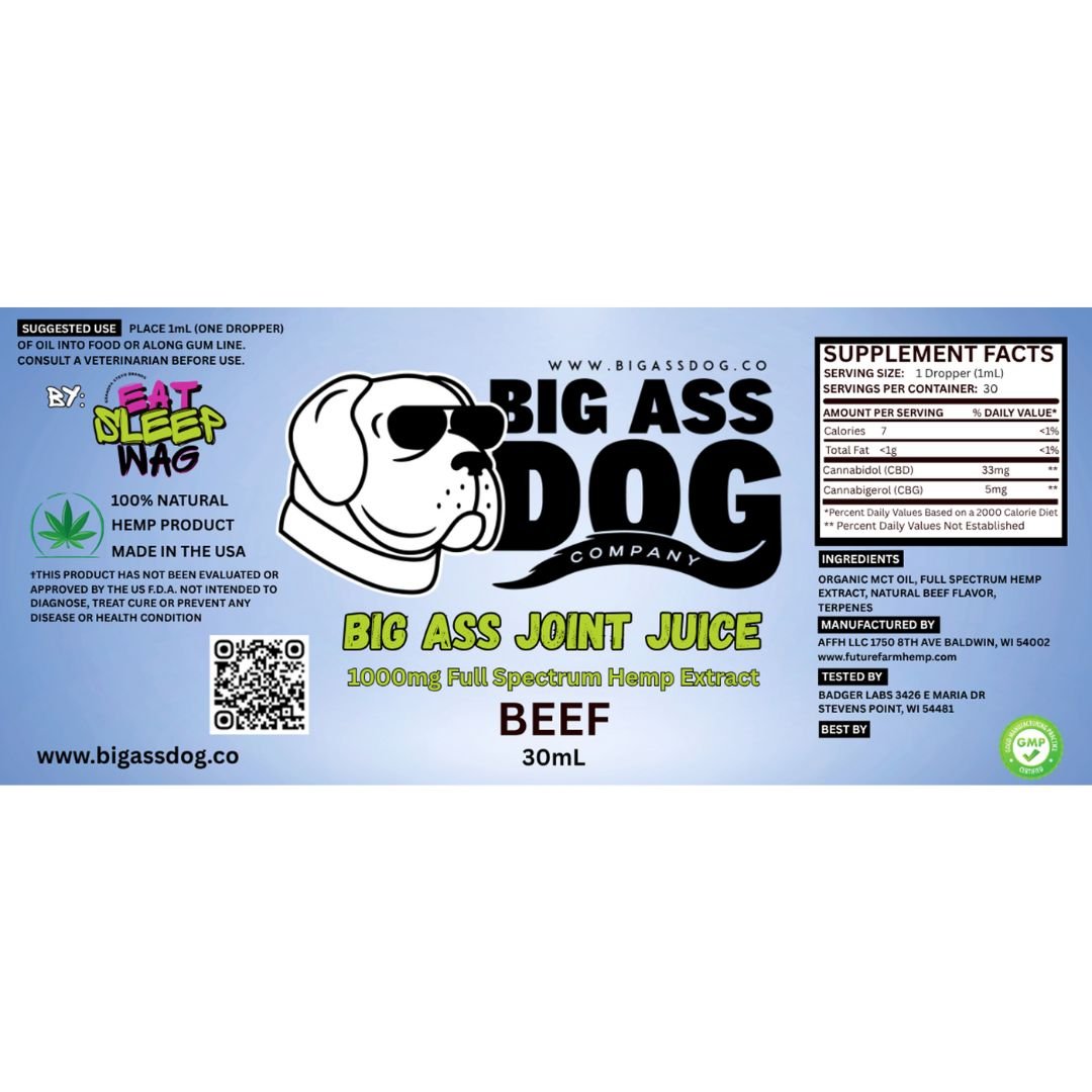 Big Ass Joint Juice - Big Ass Dog Company
