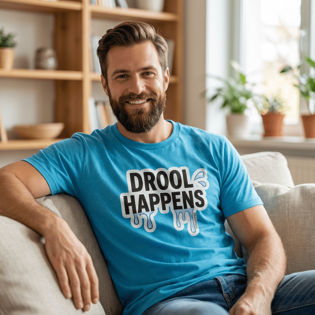 Drool Happens T-Shirt - Big Ass Dog Company