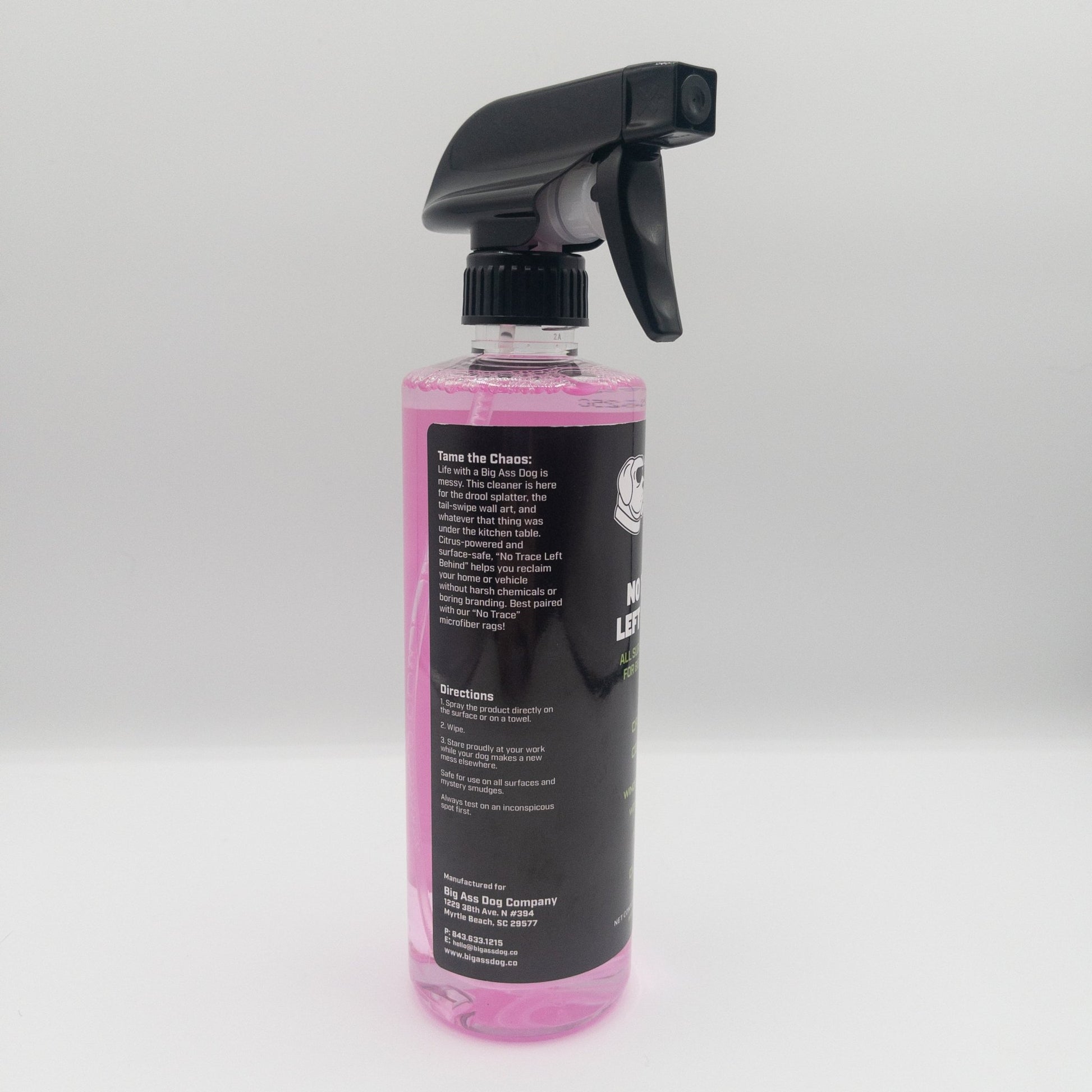 No Trace Left Behind™ Cleaning Spray - Big Ass Dog Company