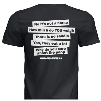Top Five Answers Big Ass T-Shirt - Big Ass Dog Company
